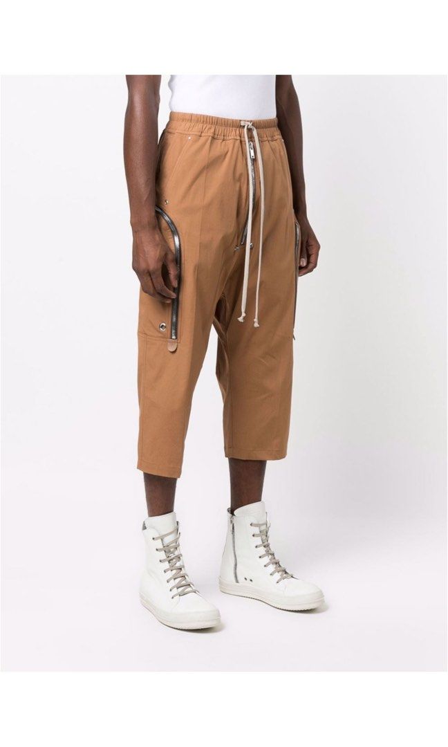 Rick Owens men's Gethsemane bauhaus bela cropped pants 46 , 男裝