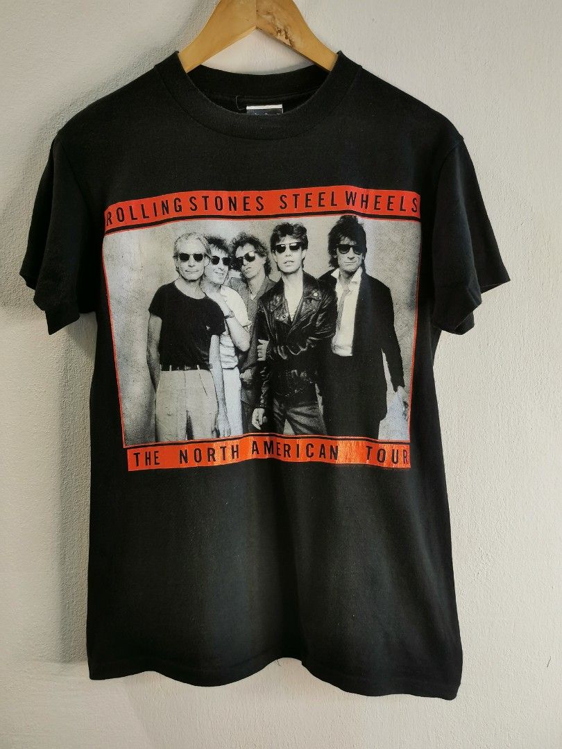 The Rolling Stones Steel Wheels Japan Tour + Banner Japanese