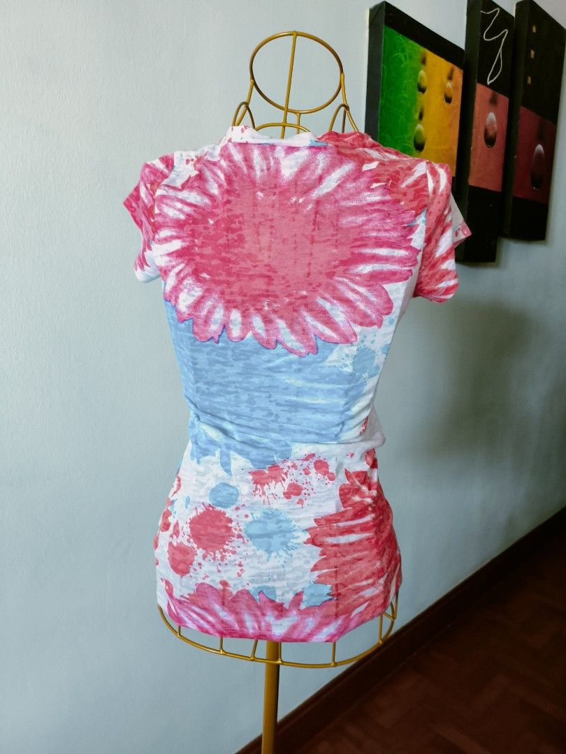 RUE21 Tie Dye Printed T Shirt S Women s Fashion Tops Shirts on