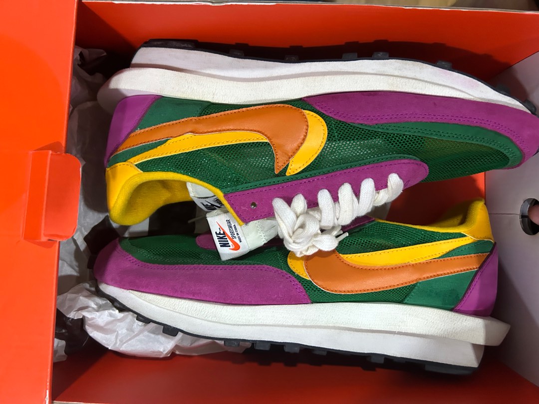 Sacai waffle outlet pine green