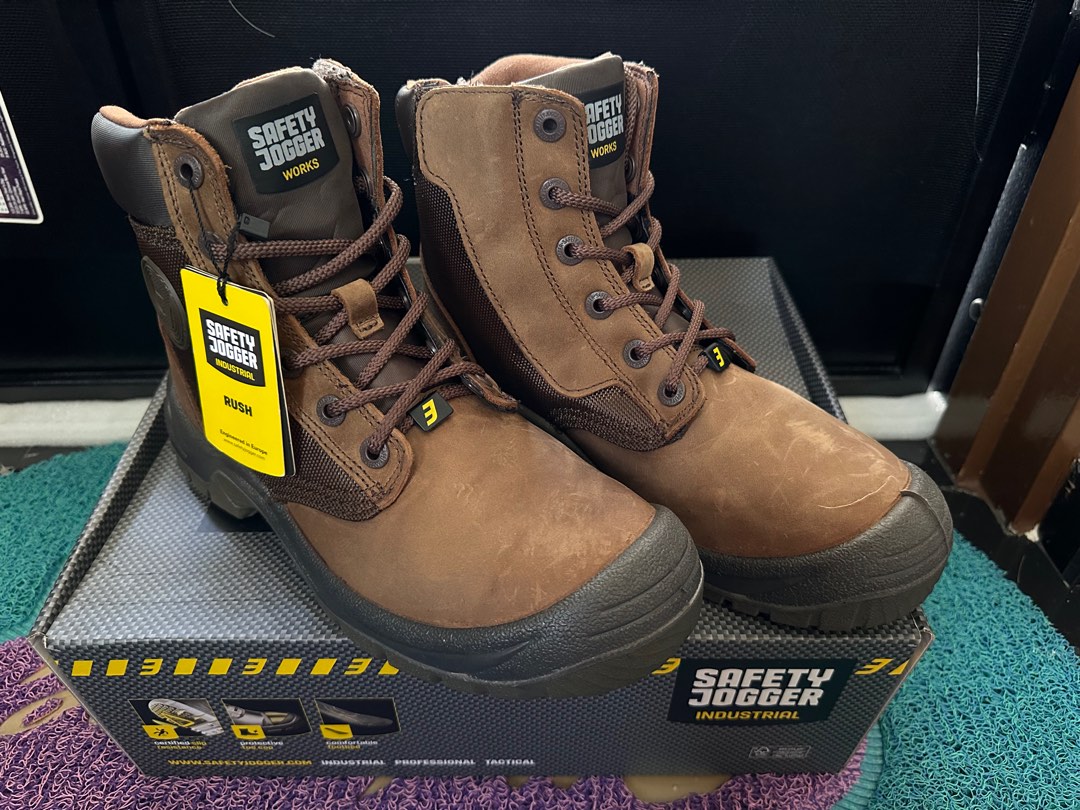 Safety Jogger Industrial Rush Safety Boots, Men's Fashion, Footwear
