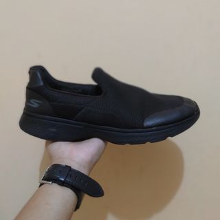 Sepatu Slip on Skechers Go Walk Original Sepatu Full Black Sepatu Second Preloved Sepatu Ukuran 39.5