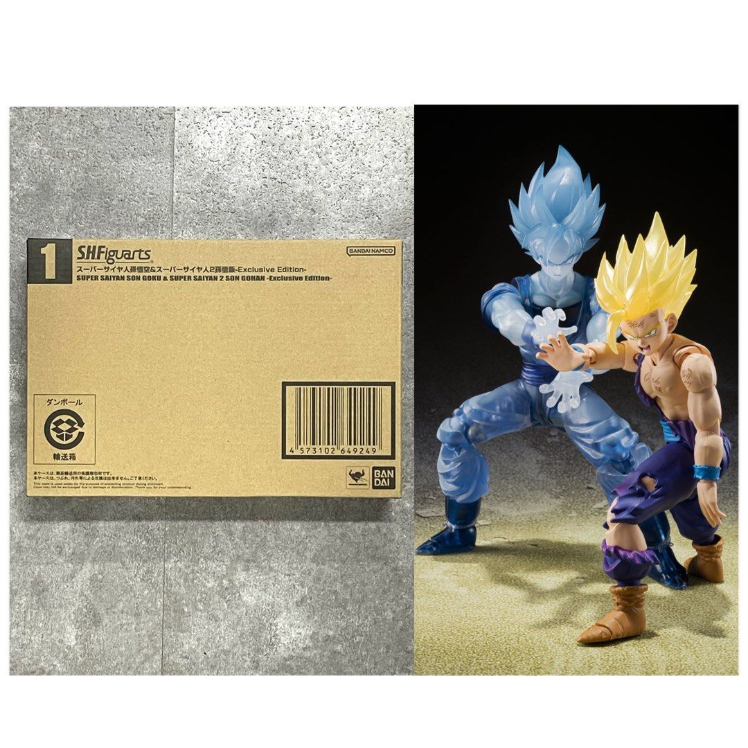 魂限] 全新現貨S.H.Figuarts SHF SUPER SAIYAN SON GOKU & SUPER