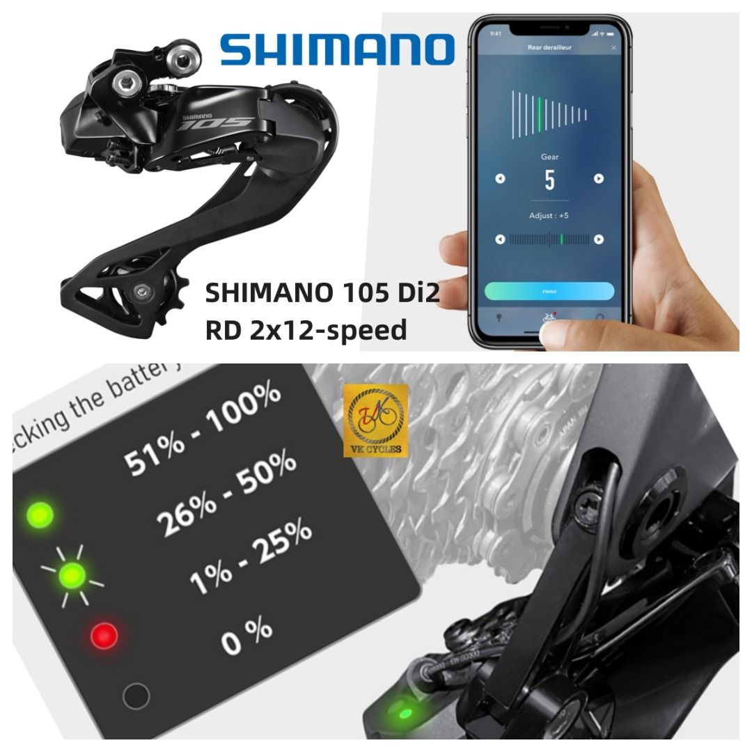 Adjusting di2 rear derailleur deals