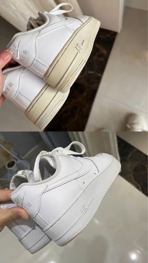whitening air force ones
