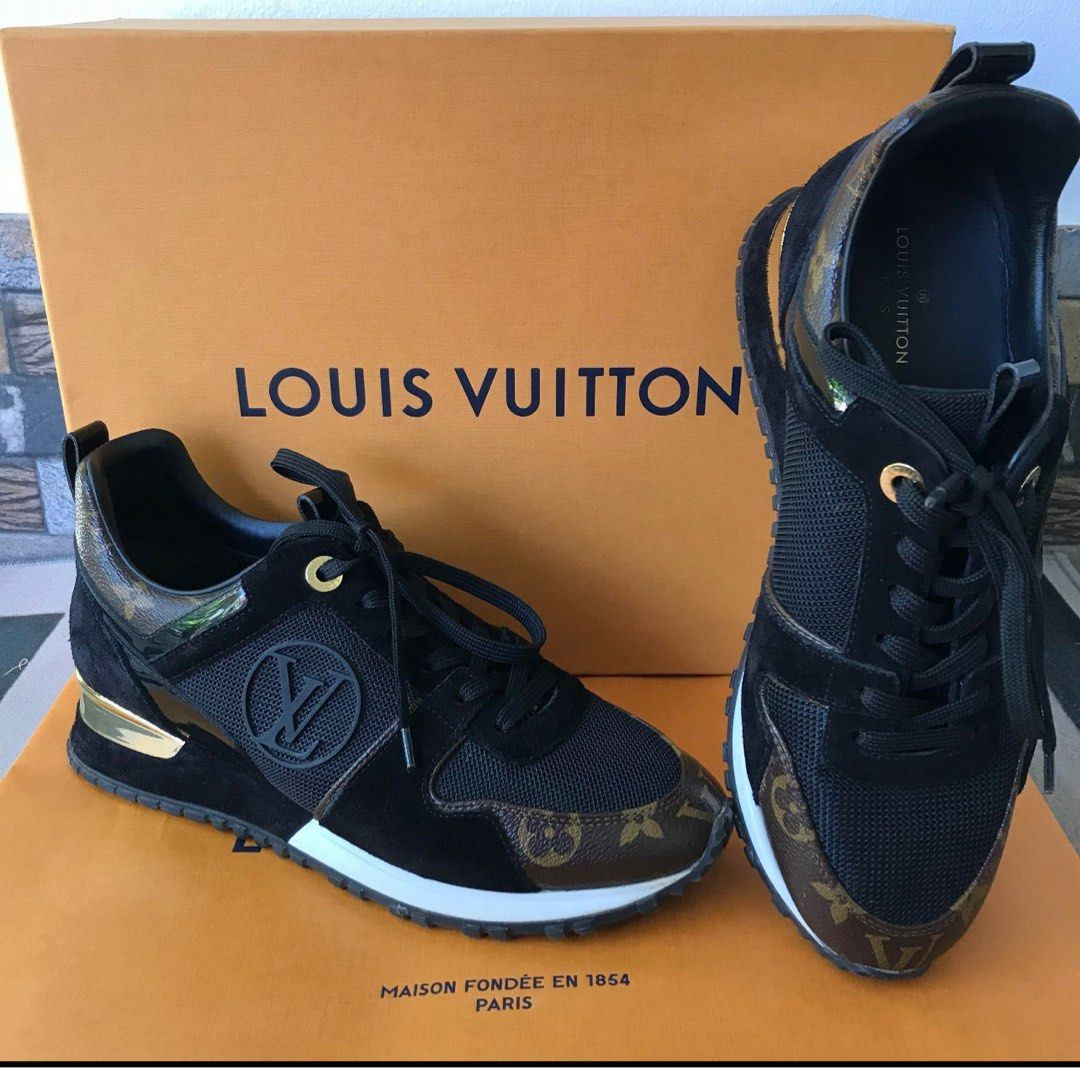 AUTHENTIC LOUIS VUITTON RUN AWAY TRAINERS