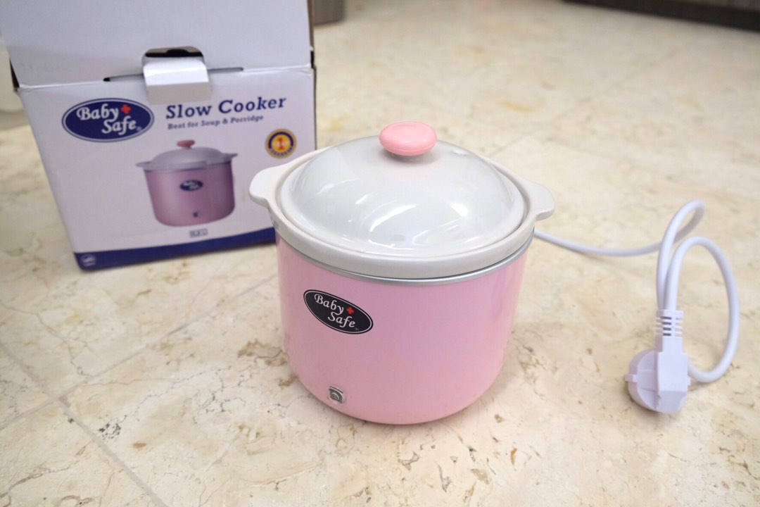 Slow cooker Baby Safe Pink, Bayi & Anak, Perawatan & Makanan Anak di