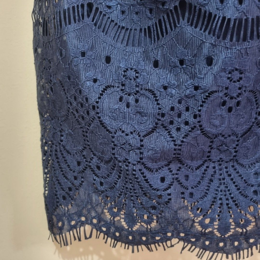 SM Woman XS (Category: Skirts) located in Dasmarinas. Submitted by asgoodfinds (Listing ID 1257351598, Image 3). Description: SM Woman lace pencil skirt never worn Best fit 25-26" waist.