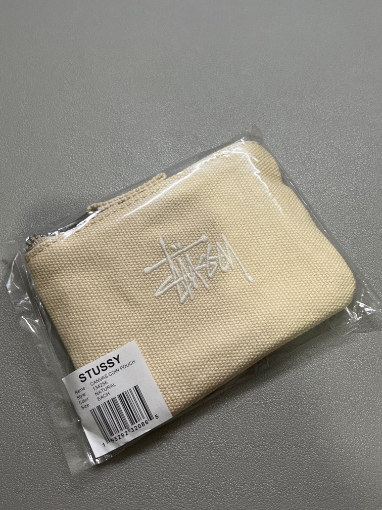 Canvas coin 2025 pouch