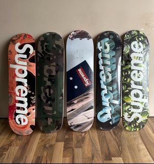公式商品 【新品未使用】Supreme Uncut Box Logo Skateboard スケート