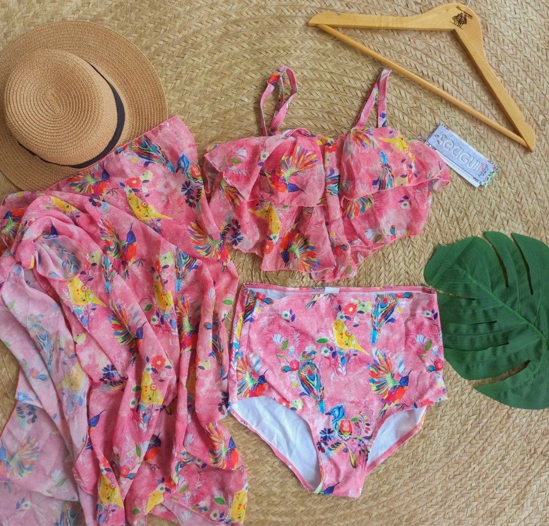 Swimwear in 3-n-1 set super nice! (Category: Bikinis & Swimsuits) located in Sumilao. Submitted by fanckymyrtle (Listing ID 1257502220, Image 1). Description: It’s sexy and conservative at the same time. It’s beautiful design floral and tropical vibe in bright colors… really nice looking for a pool or beach.