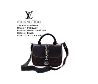 Tas Wanita Louis Vuitton Chain It PM 2way shoulder hand bag