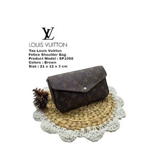 Tas Wanita Louis Vuitton Felice Shoulder Bag Brown SP1068