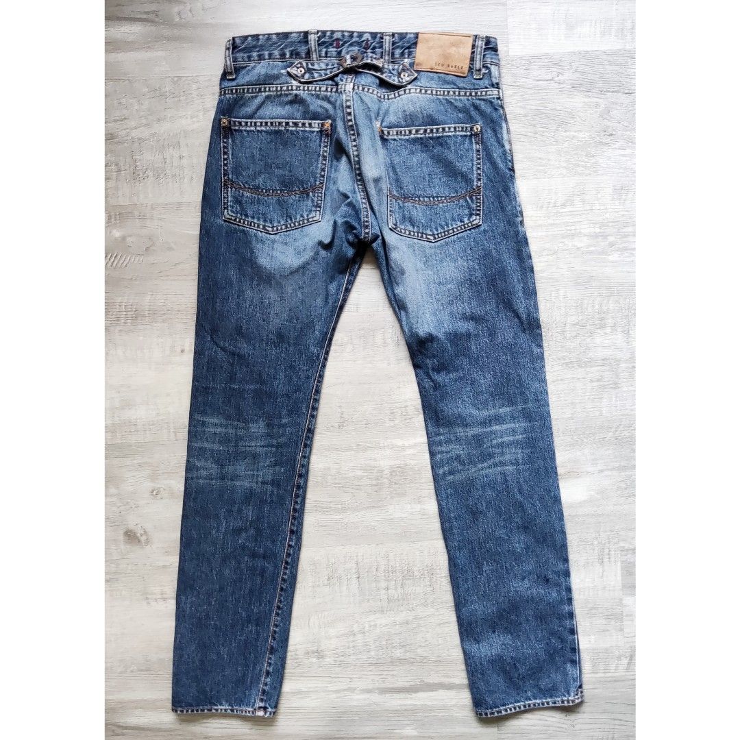 TED BAKER Men's Jeans 30R, Men's Fashion, Bottoms, Jeans on Carousell
