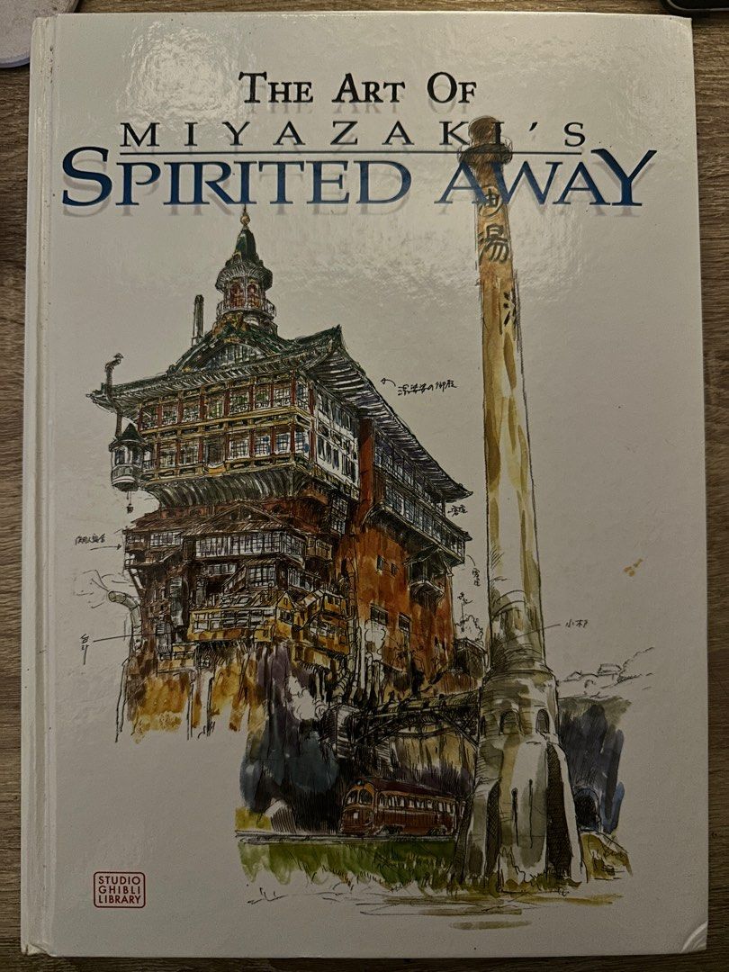 The Art of Spirited Away HARDBOUND STUDIO GHIBLI ARTBOOK LIKE NEW, Hobbies & Toys, Books