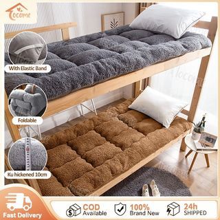 Thickened Single Bed Foam Tatami Mattress Topper Folding Foam Mattress Comfortable Velvet Tatami Topper Banig