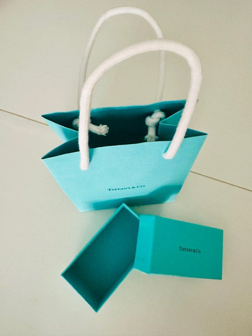 Tiffany and co box and deals bag