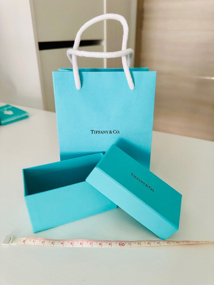 Tiffany and co deals box and bag