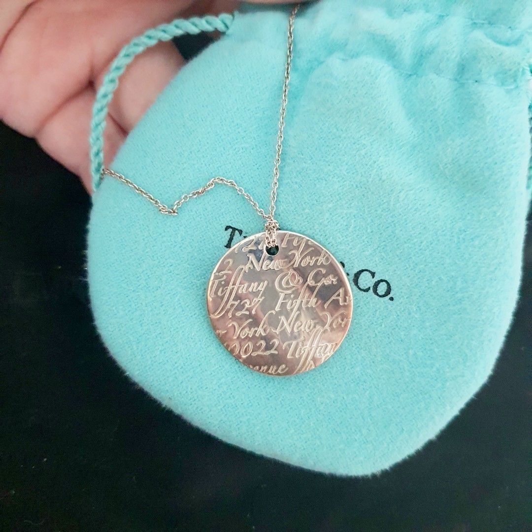 Tiffany notes pendant deals