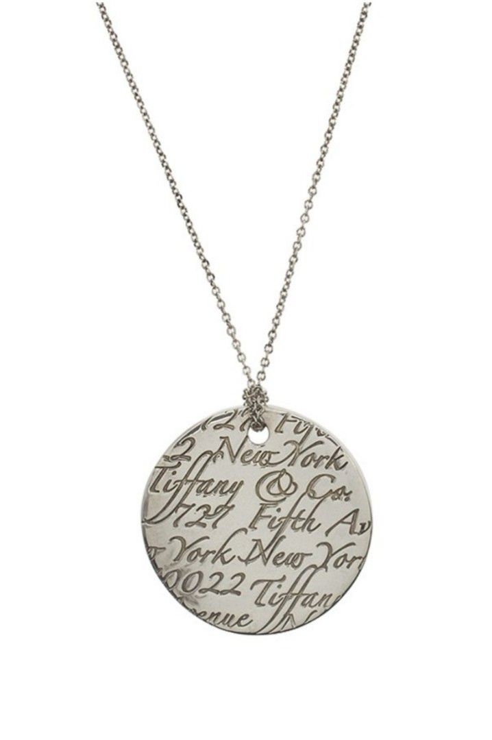 Tiffany on sale notes pendant