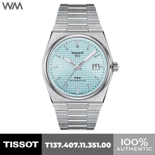 Tissot PRX Powermatic 80 Tiffany Ice Blue Stainless Steel Automatic Watch T137.407.11.351.00