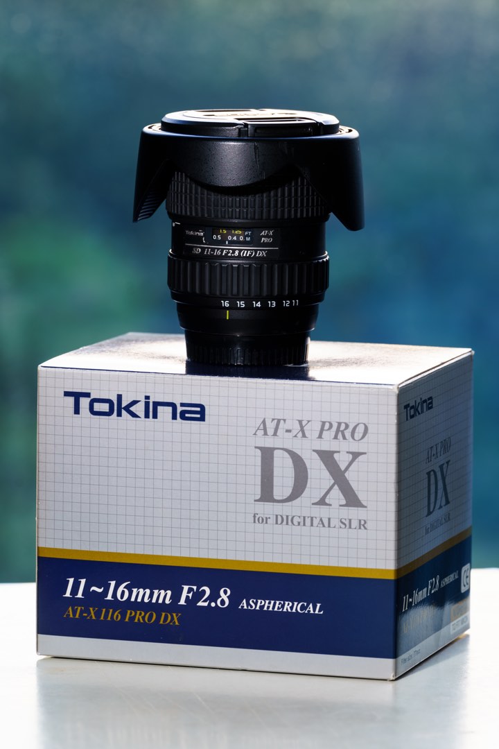 Tokina AT-X 11-16mm F2.8 PRO DX Nikon F 超廣角大光圈116, 攝影器材