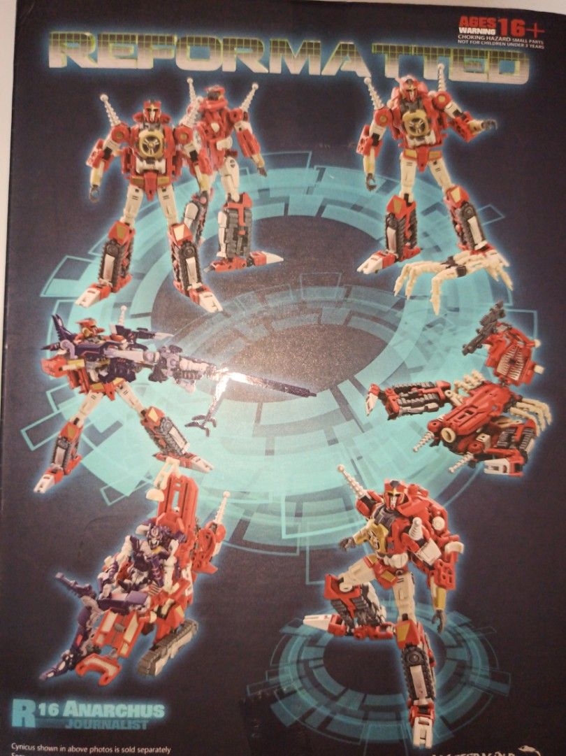 Transformers MMC Mastermind Creations Anarchus Masterpiece IDW Kaon