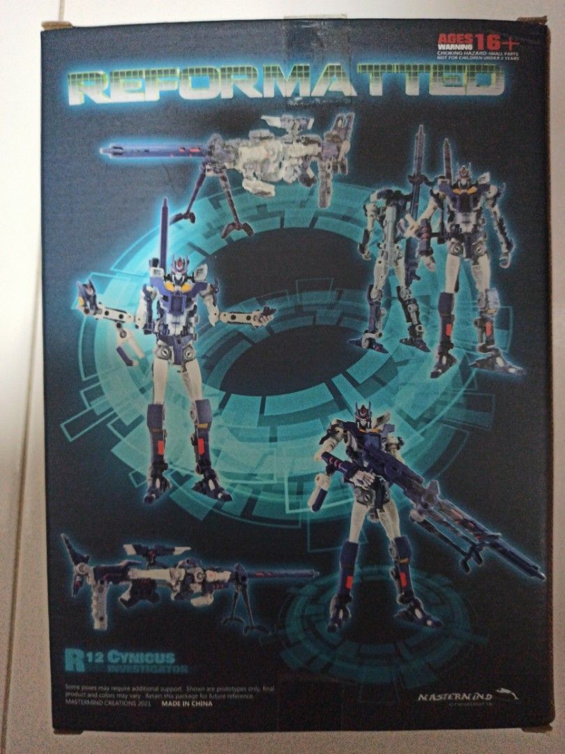 Transformers MMC Mastermind Creations Cynicus Masterpiece IDW Vos