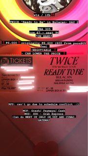 Twice Ready To Be Concert Tour in Bulacan Day 2 Tickets