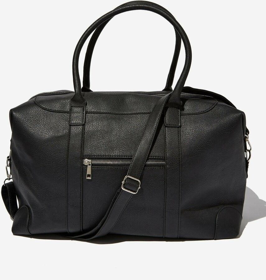 Typo weekender bag top