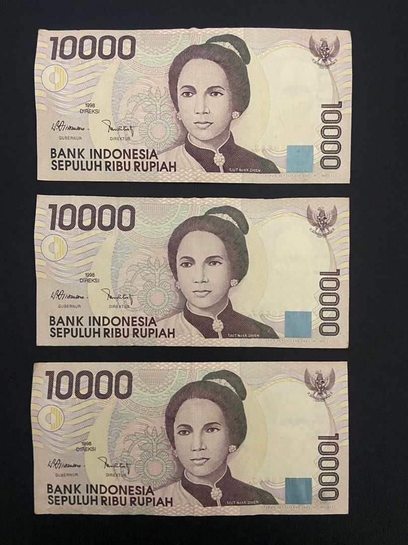 Uang Kuno Rp 10 000 Tjut Njak Dien 1998 Antik Lainnya Di Carousell