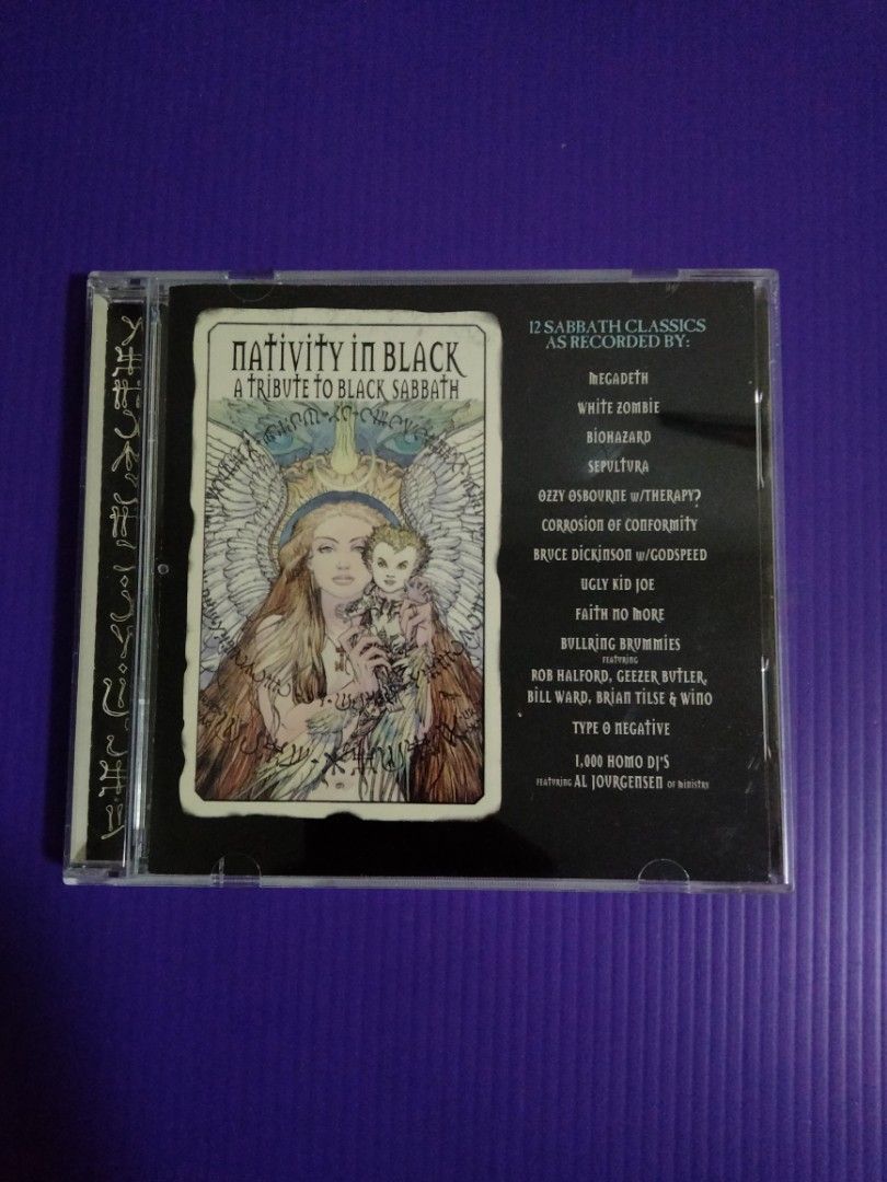 USED NATIVITY IN BLACK CD, Hobbies & Toys, Music & Media, CDs & DVDs on