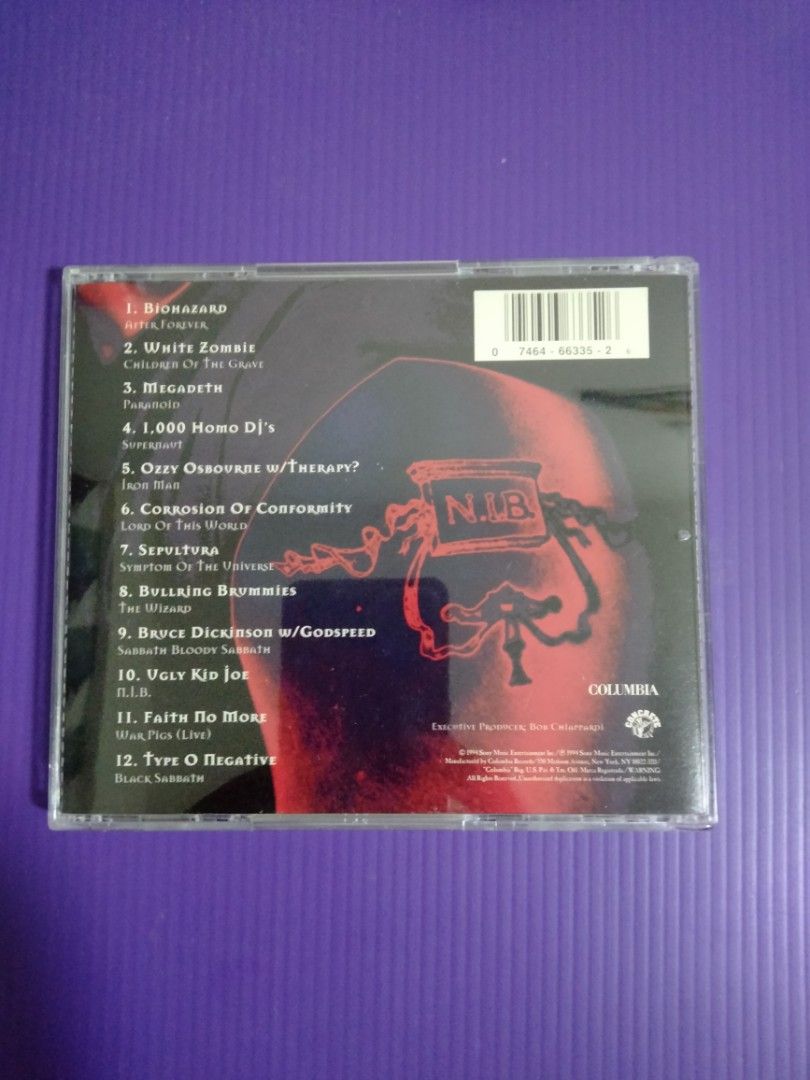 USED NATIVITY IN BLACK CD, Hobbies & Toys, Music & Media, CDs & DVDs on