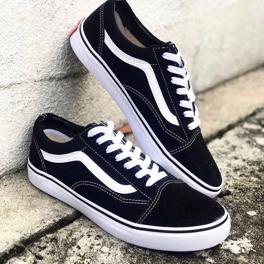vans old skool b&w