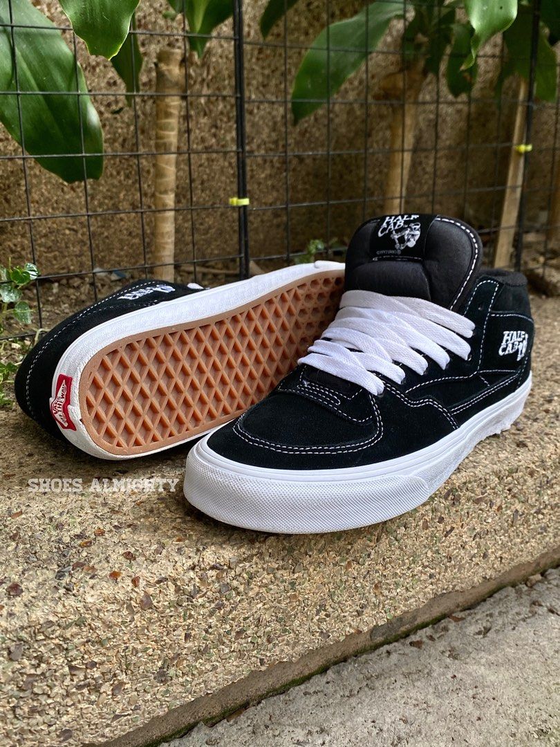 Vans  Skate Half Cab Black/White Skate Shoe