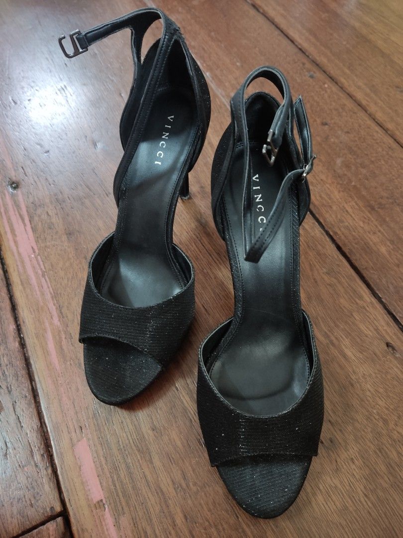 Vincci black heels outlet