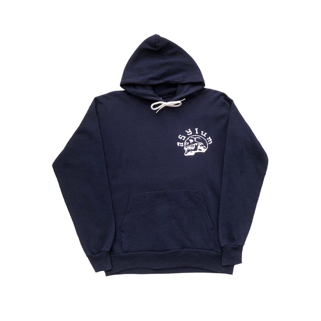Vintage Asylum Hoodie, Men's Fashion, Tops & Sets, Hoodies on Carousell