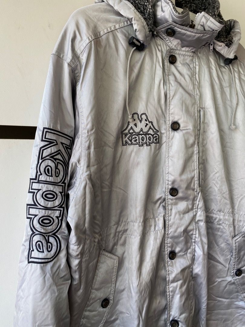Kappa parka jacket on sale
