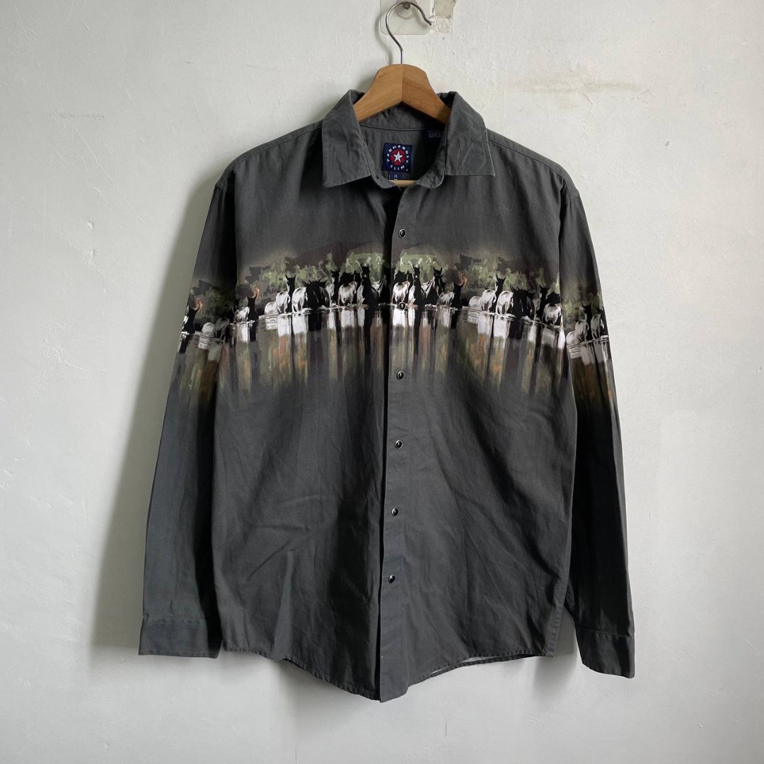 Vintage panhandle online slim shirts