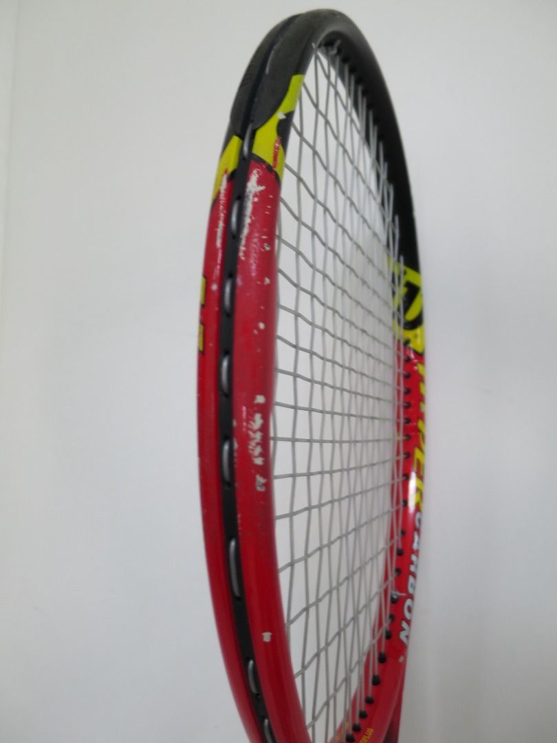 Raquette De Tennis WILSON HYPER Pro Staff 5.0 - Taille 95 Pouces² - Manche G2 - Longueur 27,5" - Poids 311g - Occasion