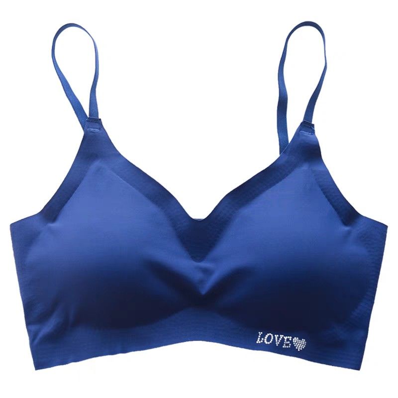 Women's Bra Wirefree Cotton Bra, Women Sleeping Underwear Wireless