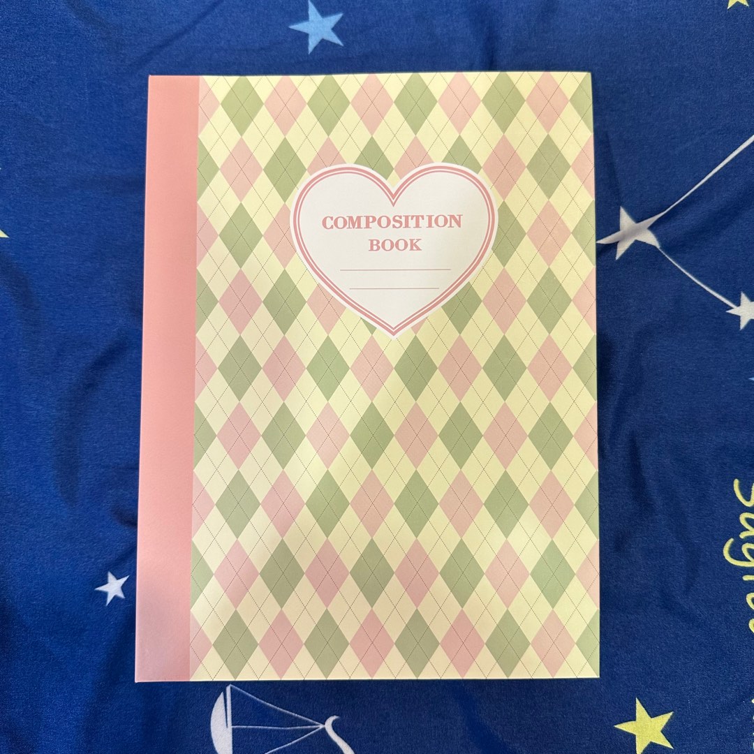 wts composition book binder (nct riize bts enhypen boynextdoor