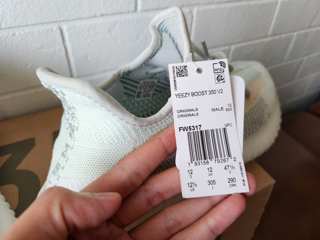 All white clearance yeezys 35