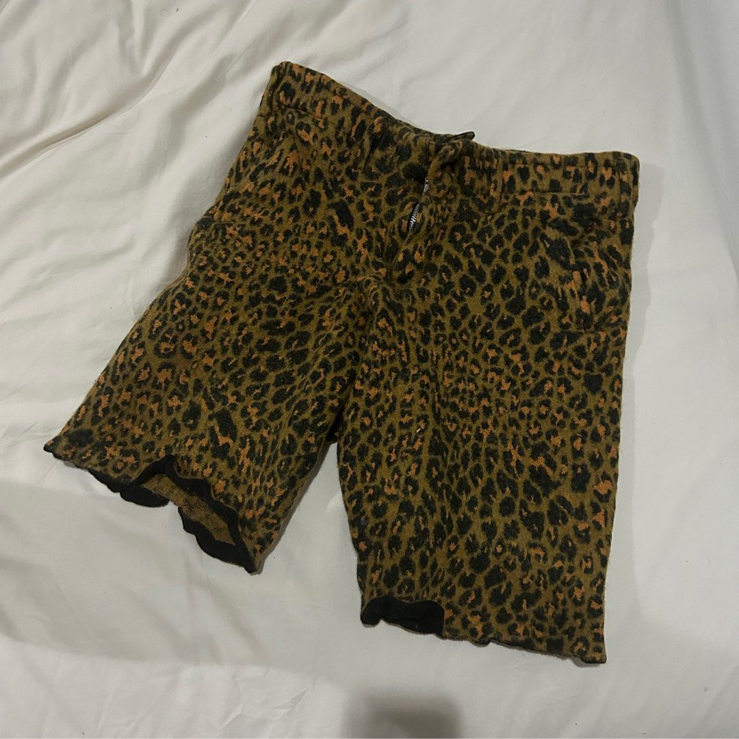 Cheetah Camo Shorts, Men's Fashion, Bottoms, Shorts on Carousell