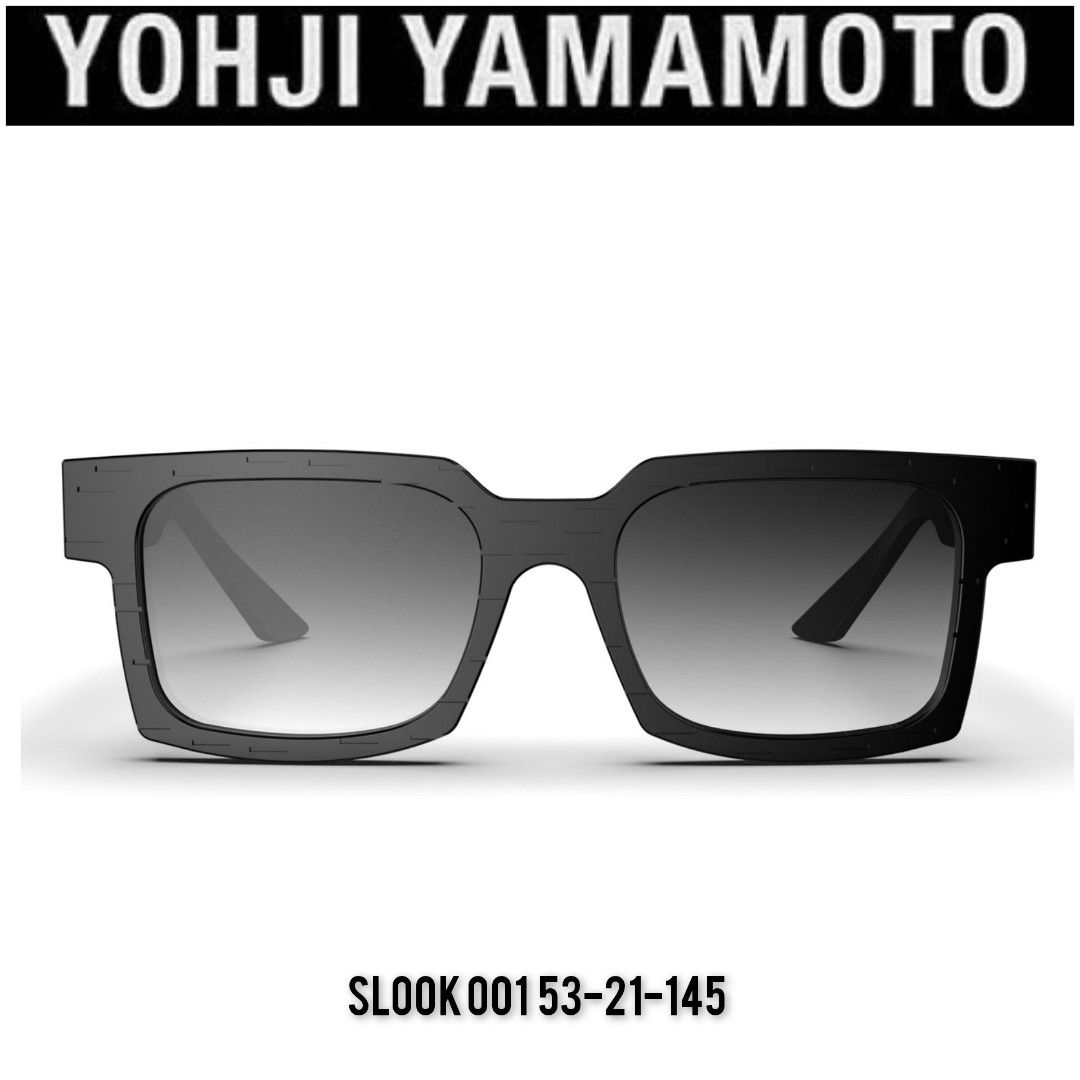 Yohji Yamamoto SLOOK001 block sunglasses