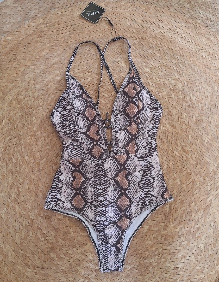 Zaful snakeskin 2025 one piece