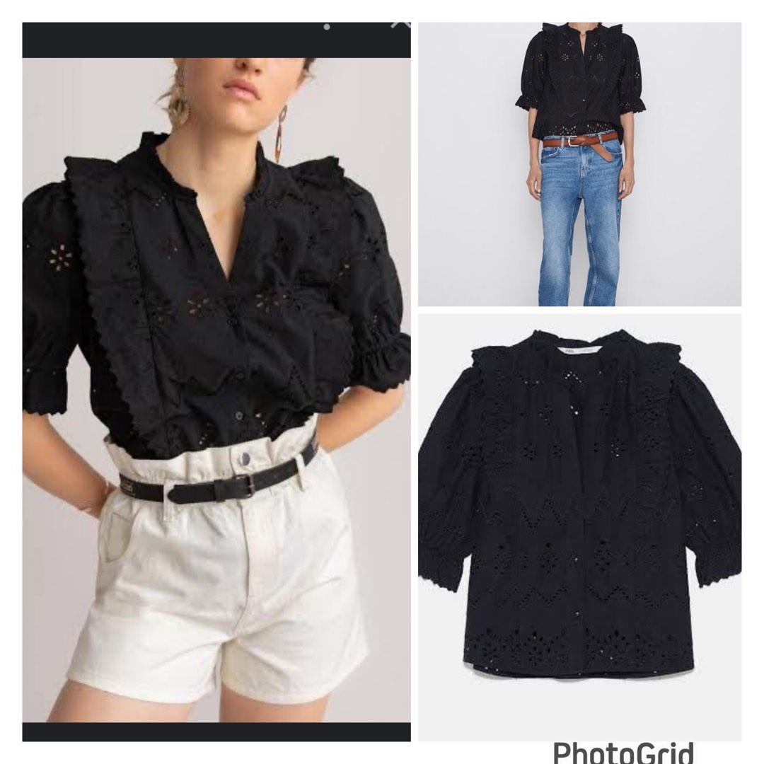 square neck top puff sleeve