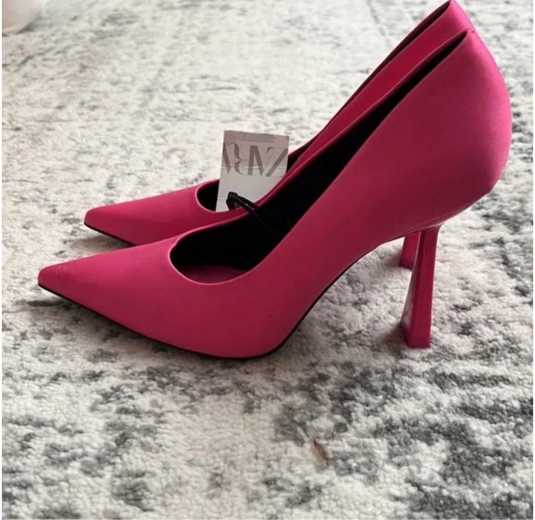 Dark pink pumps best sale