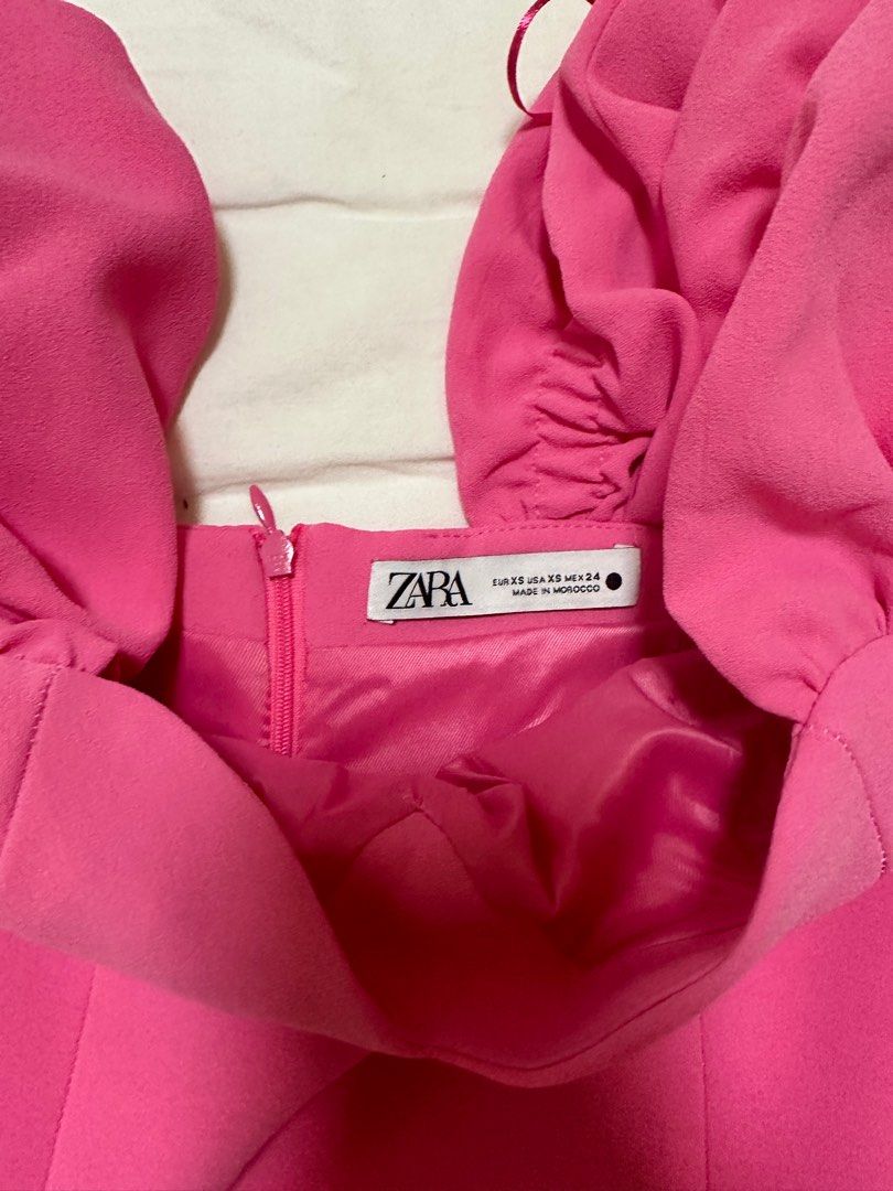 Zara Pink Dress (Category: Dresses) located in Paranaque City. Submitted by DeclutterMommaKim (Listing ID 1257442879, Image 3). Description: Only used once for event.