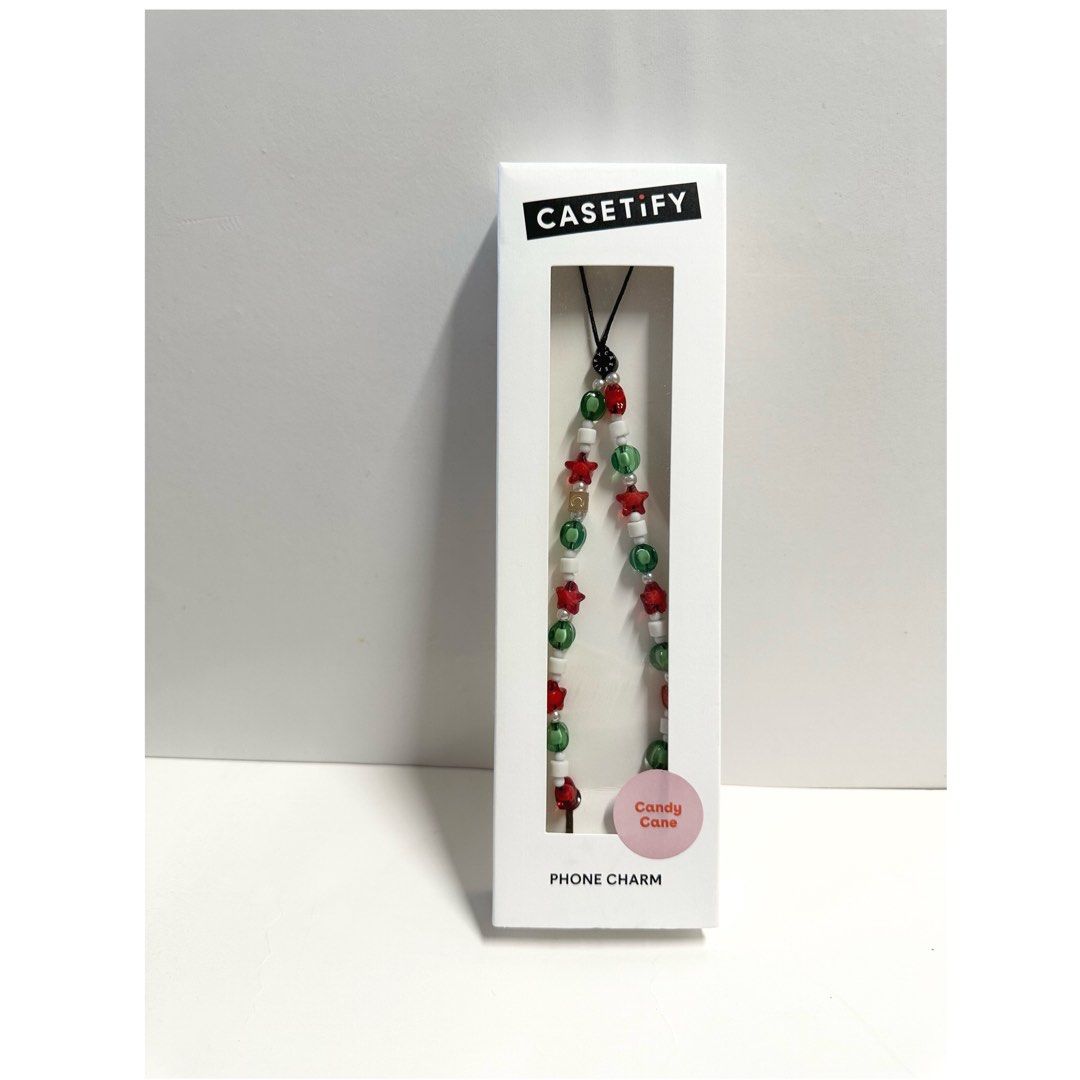 本日限定　CASETIFY×村上隆　Pearl phone charm Takashi-Murakami-x-CASETiFY-